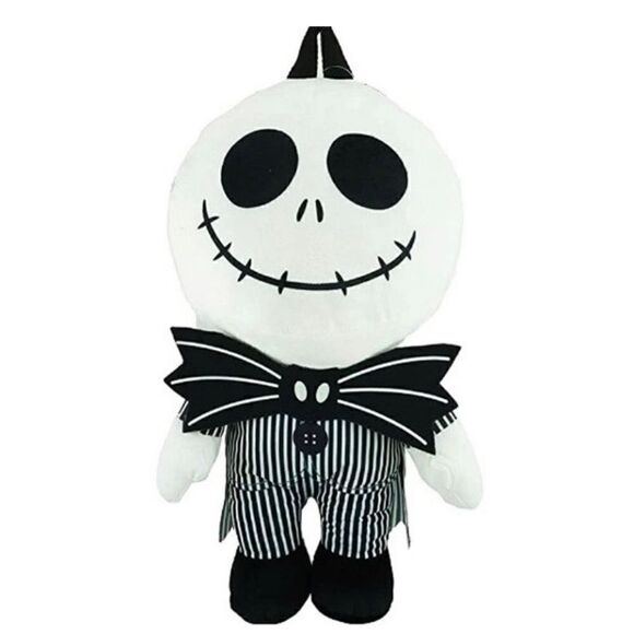 🖤BEST SELLER 20" The Nightmare Before Christmas Jack Plush Large Backpack NWT - Picture 1 of 7
